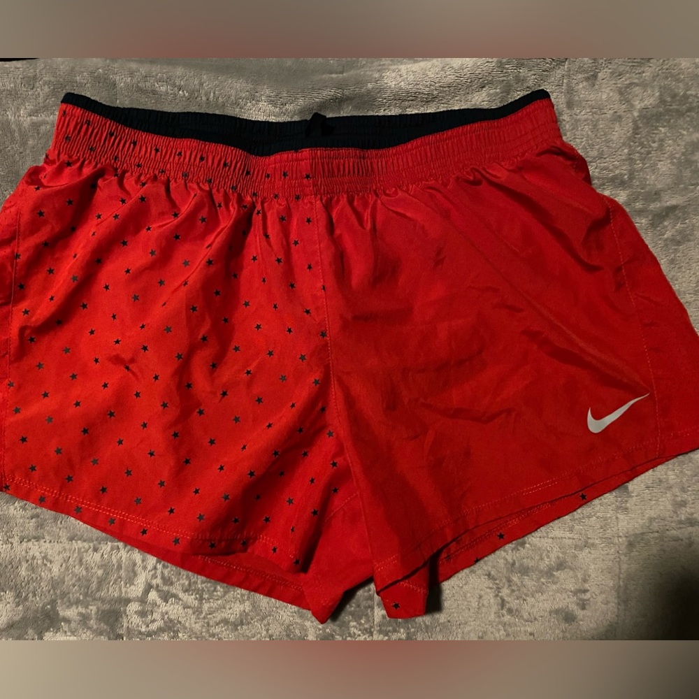NWOT Nike Running Shorts sz L -4th July Patriotic Stars